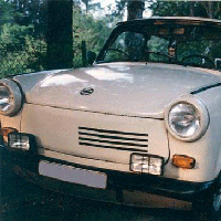 1. Trabant P601 (weiß)